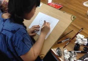 8月16日 描きます!あなたの似顔絵コーナー 8月16日 描きます!あなたの似顔絵コーナー