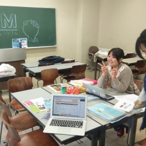 SFCにて新歓中! SFCにて新歓中!
